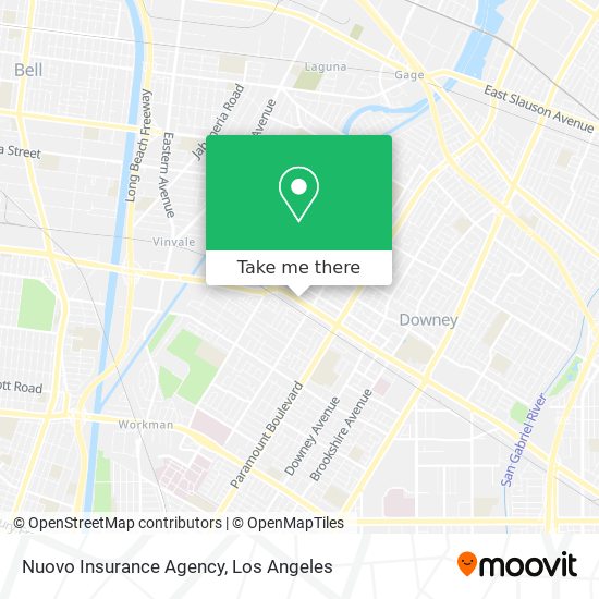 Nuovo Insurance Agency map