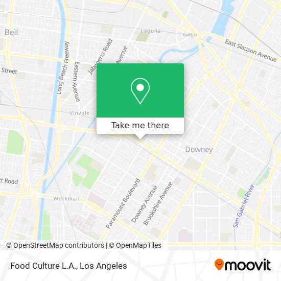 Food Culture L.A. map