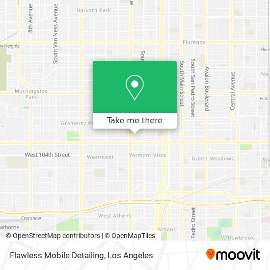 Flawless Mobile Detailing map