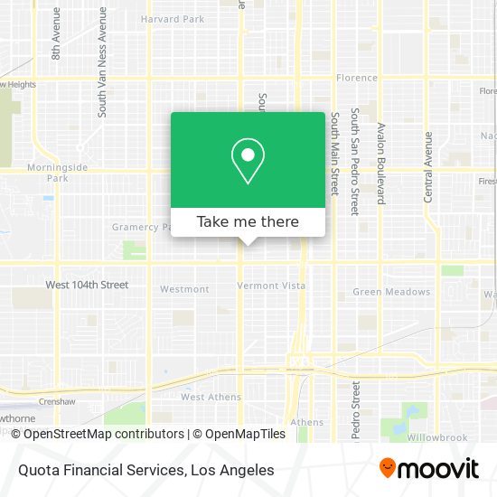 Quota Financial Services map