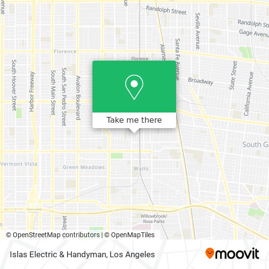 Islas Electric & Handyman map