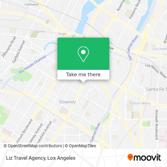 Mapa de Liz Travel Agency
