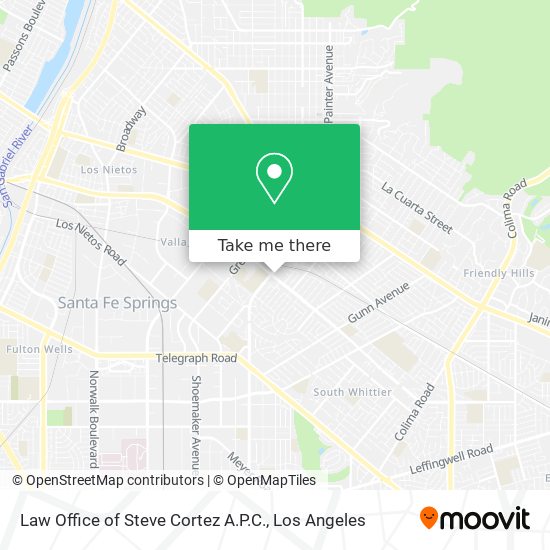 Law Office of Steve Cortez A.P.C. map