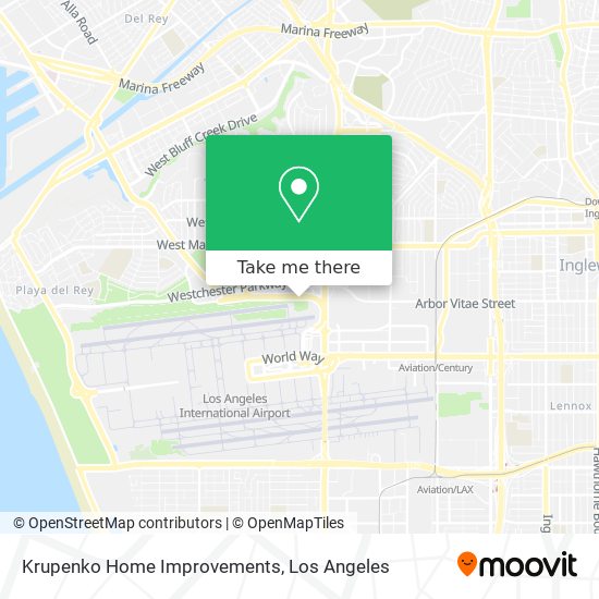 Krupenko Home Improvements map