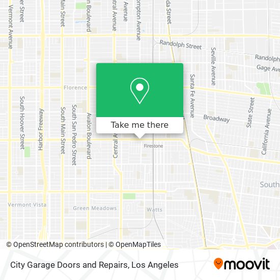 Mapa de City Garage Doors and Repairs