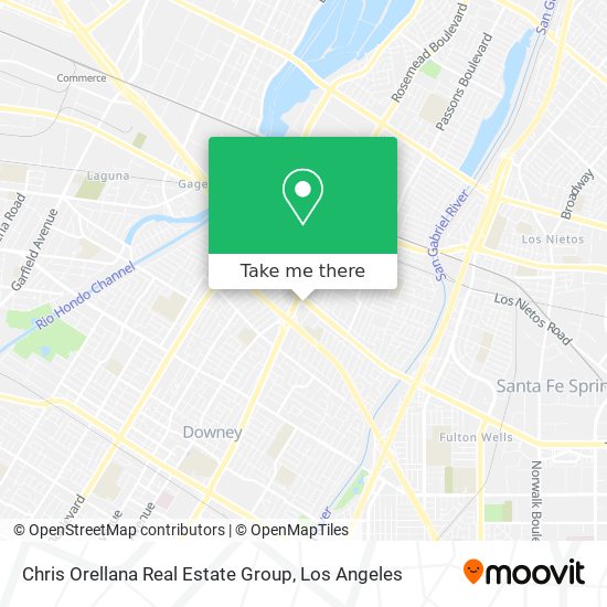 Mapa de Chris Orellana Real Estate Group