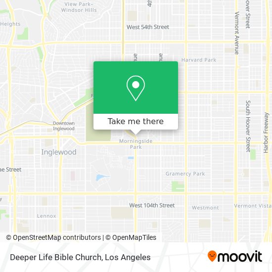 Mapa de Deeper Life Bible Church