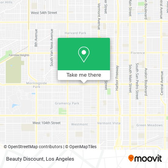 Beauty Discount map