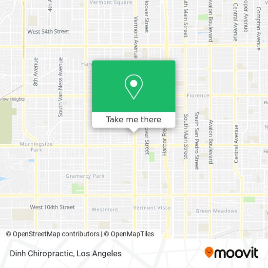 Dinh Chiropractic map
