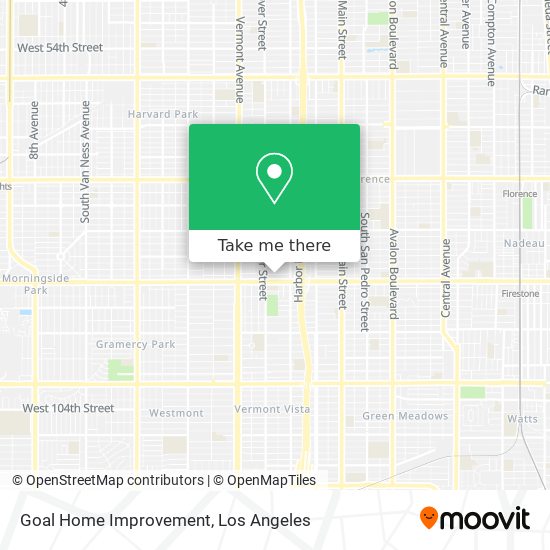 Goal Home Improvement map