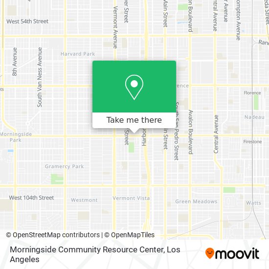 Mapa de Morningside Community Resource Center