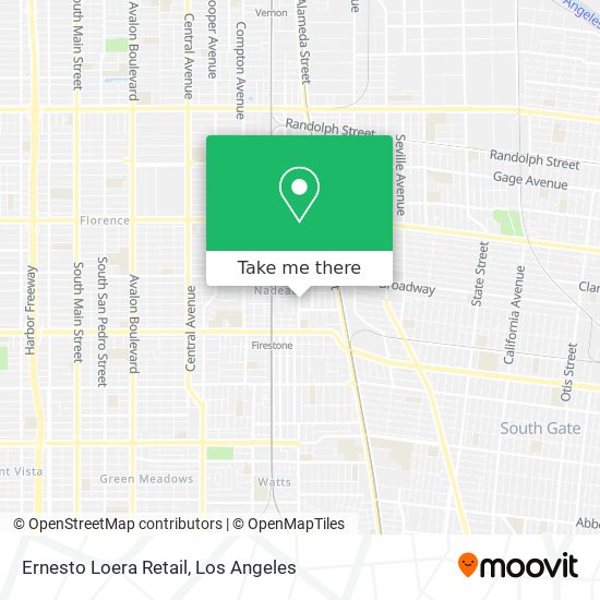 Mapa de Ernesto Loera Retail