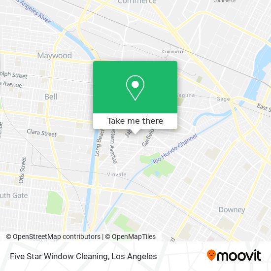 Mapa de Five Star Window Cleaning