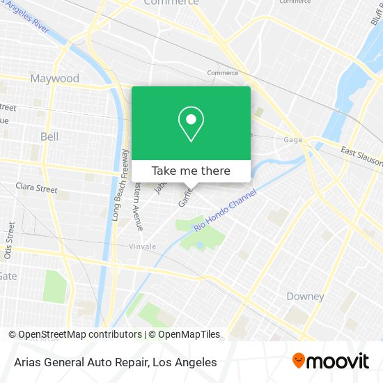 Mapa de Arias General Auto Repair