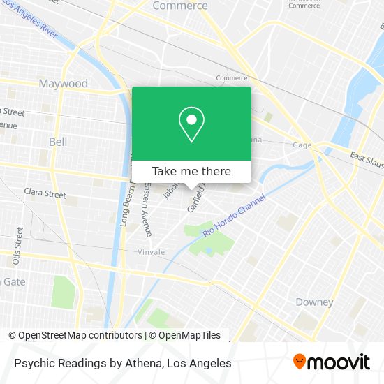 Psychic Readings by Athena map