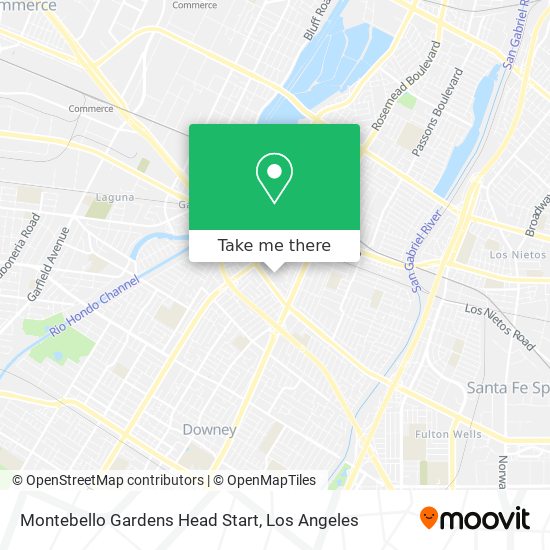 Montebello Gardens Head Start map