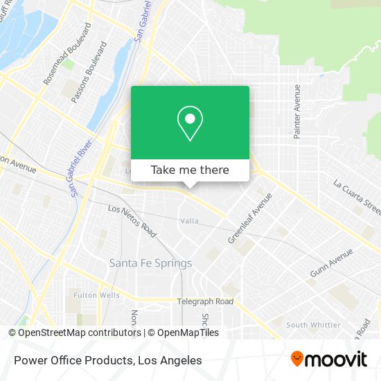 Power Office Products map