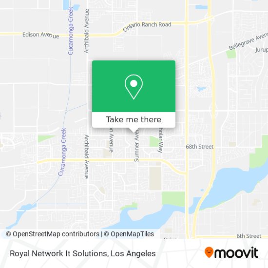 Royal Network It Solutions map