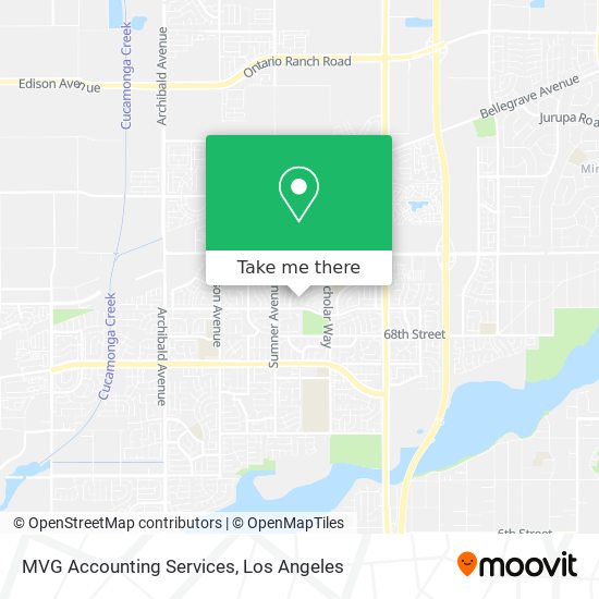 Mapa de MVG Accounting Services