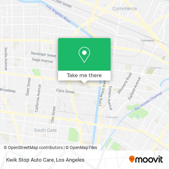 Kwik Stop Auto Care map