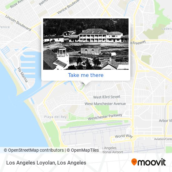 Mapa de Los Angeles Loyolan