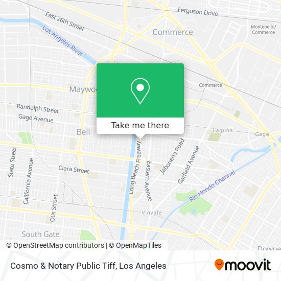 Cosmo & Notary Public Tiff map