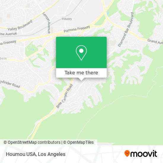 Houmou USA map