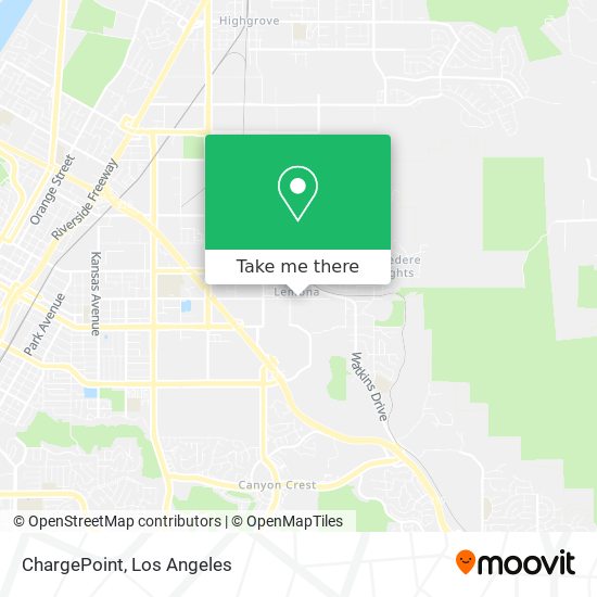 ChargePoint map