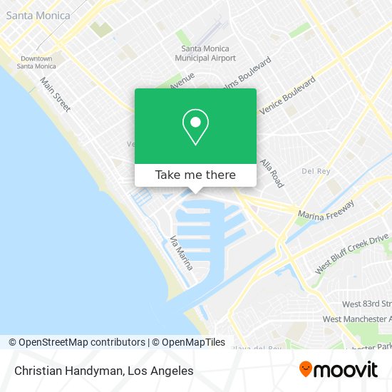 Christian Handyman map