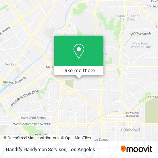 Handify Handyman Servises map