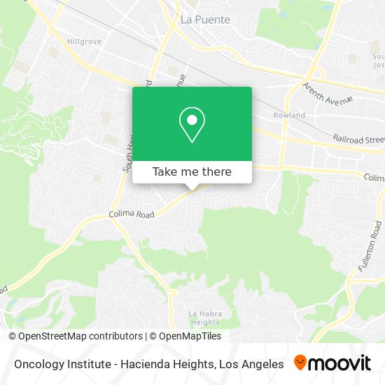 Oncology Institute - Hacienda Heights map