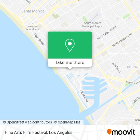 Fine Arts Film Festival map