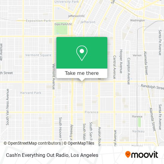 Cash'n Everything Out Radio map