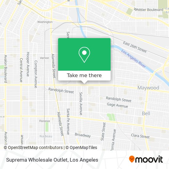 Suprema Wholesale Outlet map