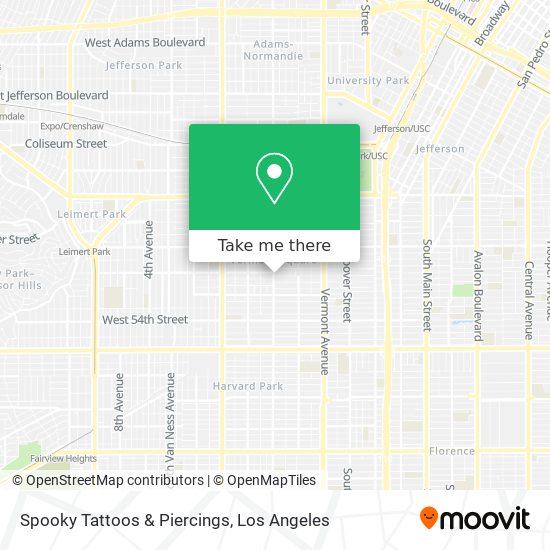 Spooky Tattoos & Piercings map