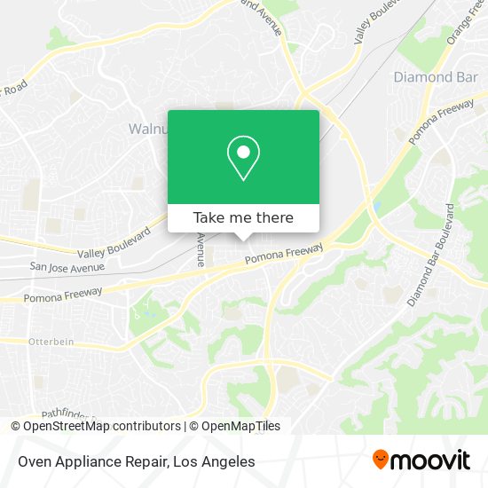 Mapa de Oven Appliance Repair