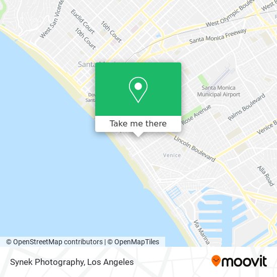 Synek Photography map