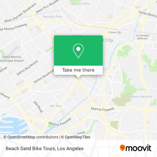 Beach Sand Bike Tours map