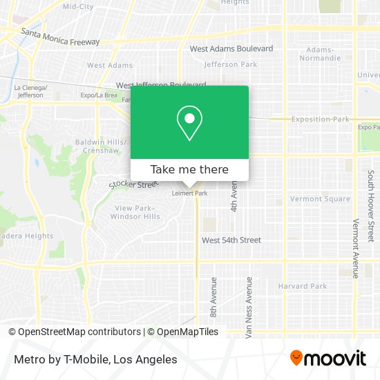 Metro by T-Mobile map