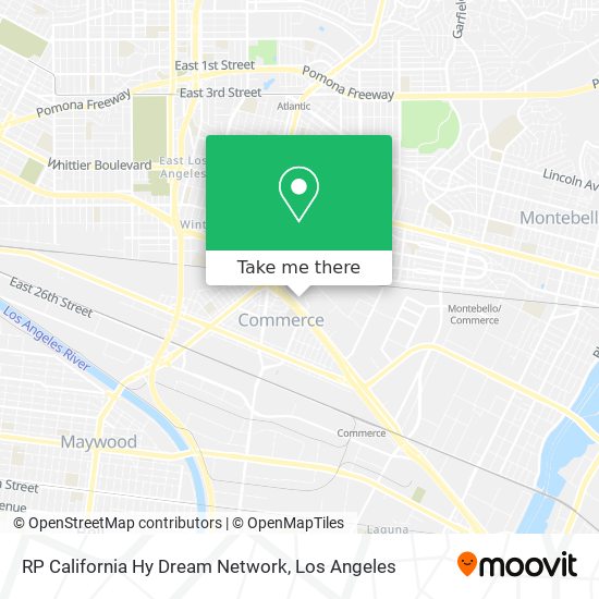 Mapa de RP California Hy Dream Network