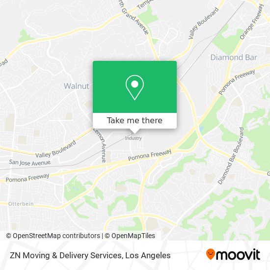 ZN Moving & Delivery Services map