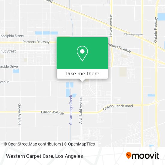 Western Carpet Care map