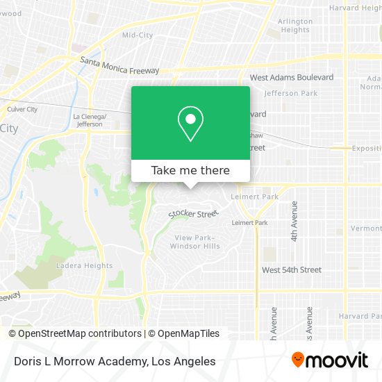 Doris L Morrow Academy map