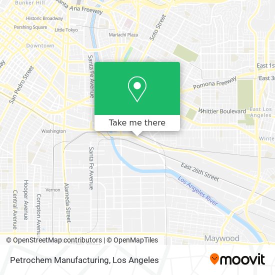 Petrochem Manufacturing map