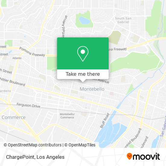 ChargePoint map