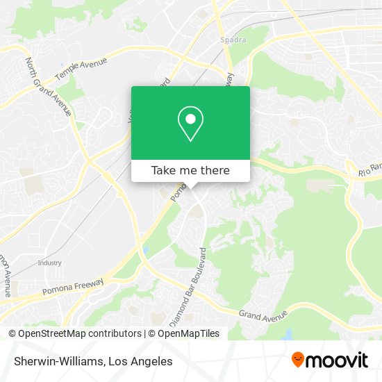 Sherwin-Williams map