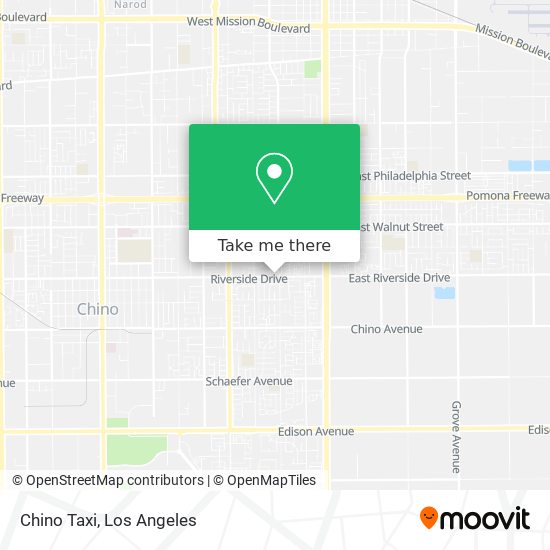 Chino Taxi map