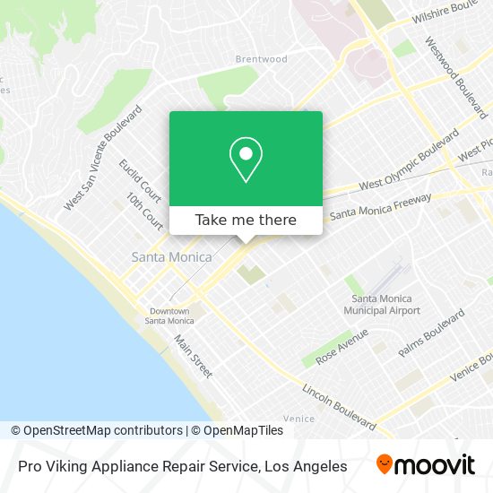 Mapa de Pro Viking Appliance Repair Service