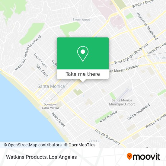 Mapa de Watkins Products