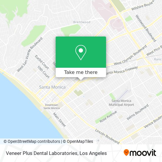 Mapa de Veneer Plus Dental Laboratories